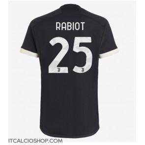 Juventus Adrien Rabiot #25 Terza Maglia 2023-24 Manica Corta